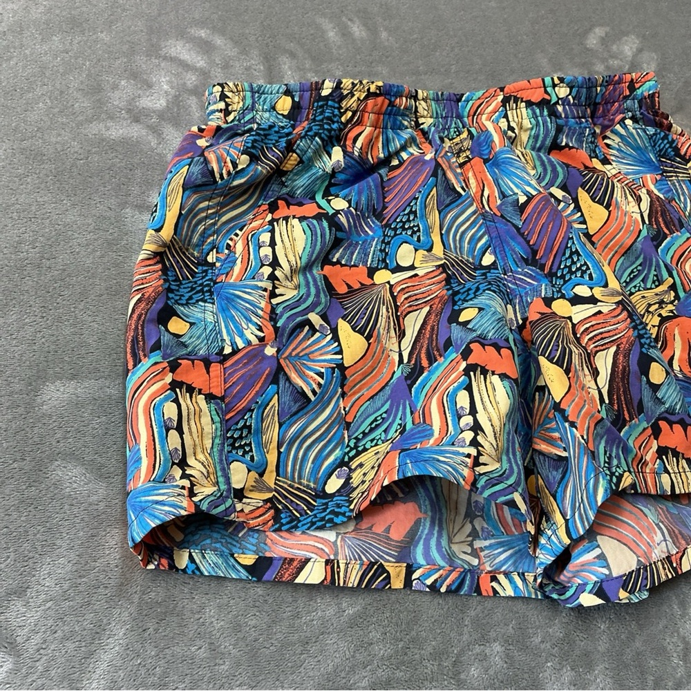 PATAGONIA Women’s BAGGIES 5" Swim SHORTS tropical Print size Small multi color - Picture 3 of 12